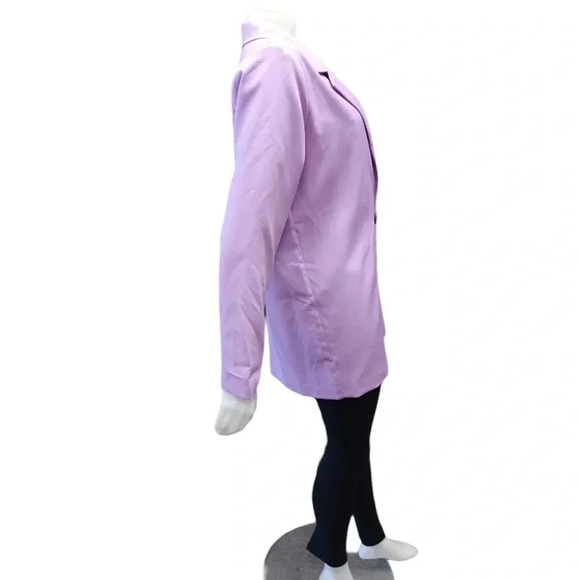 ASOS Public Desire Oversized Lilac  Blazer Size 10 - Picture 6 of 11